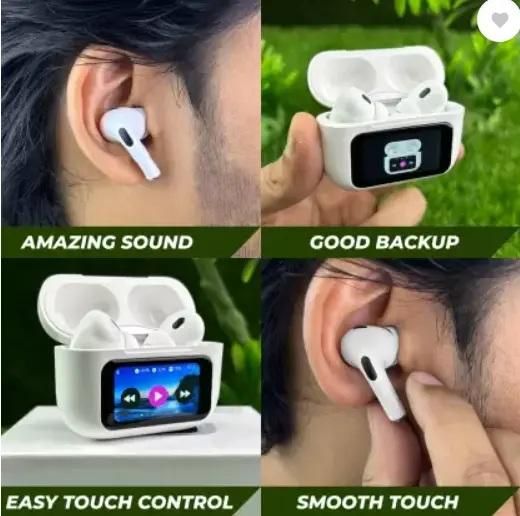 Touch Noise-Canceling Earbuds